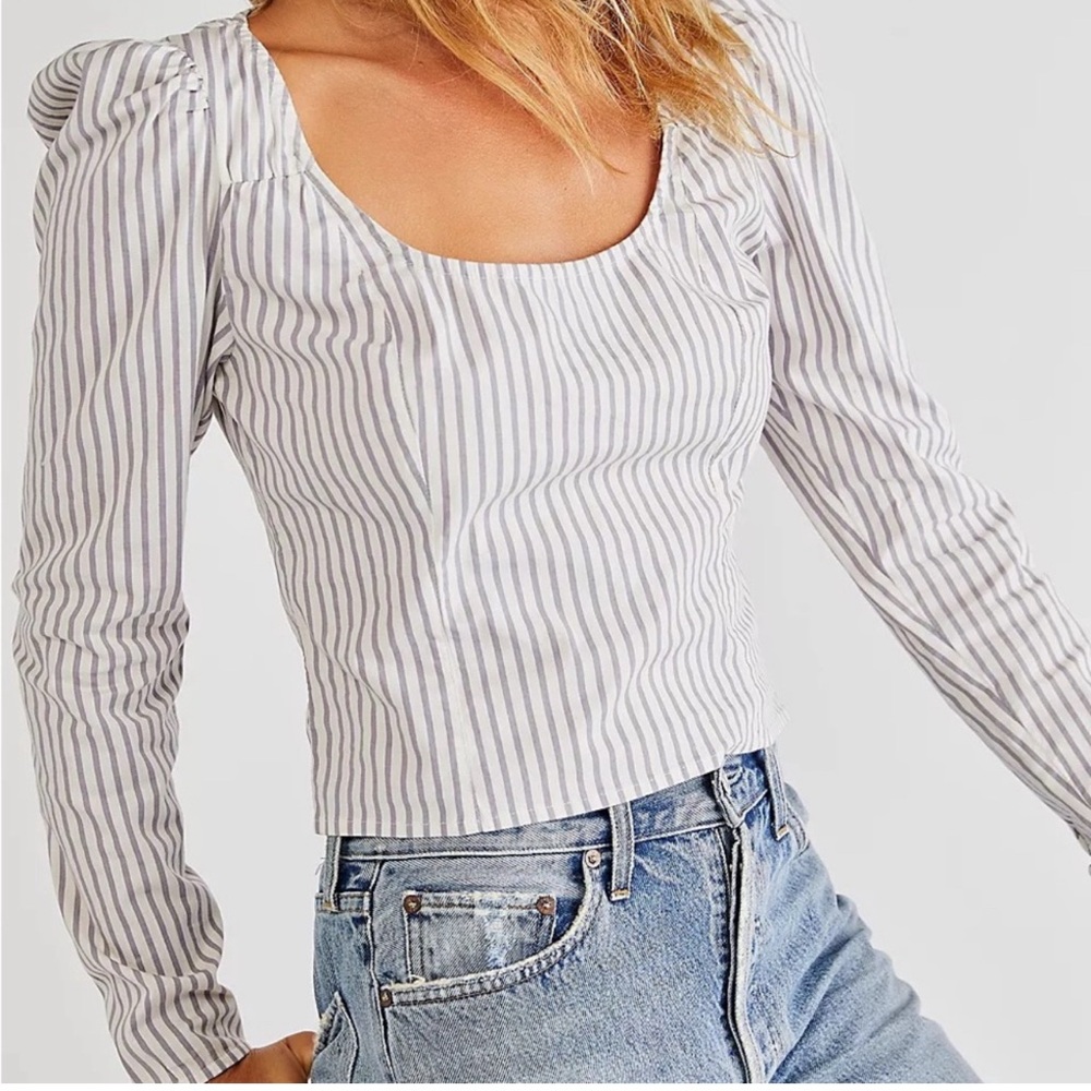 Free People Large Caroline
Stripe Top